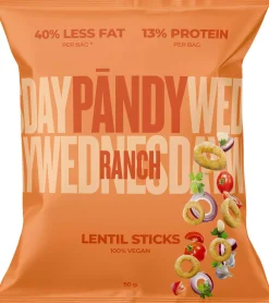 Pändy Lentil Rings Ranch 50 g