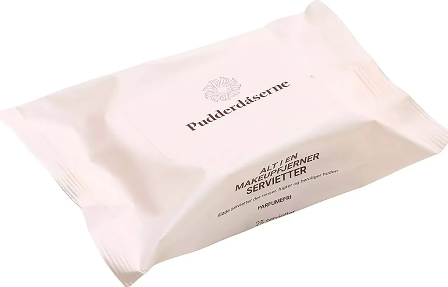 Pudderdåserne Alt i en Make-up fjerner Servietter 25 stk