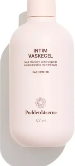 Pudderdåserne Intim Vaskegel 500 ml