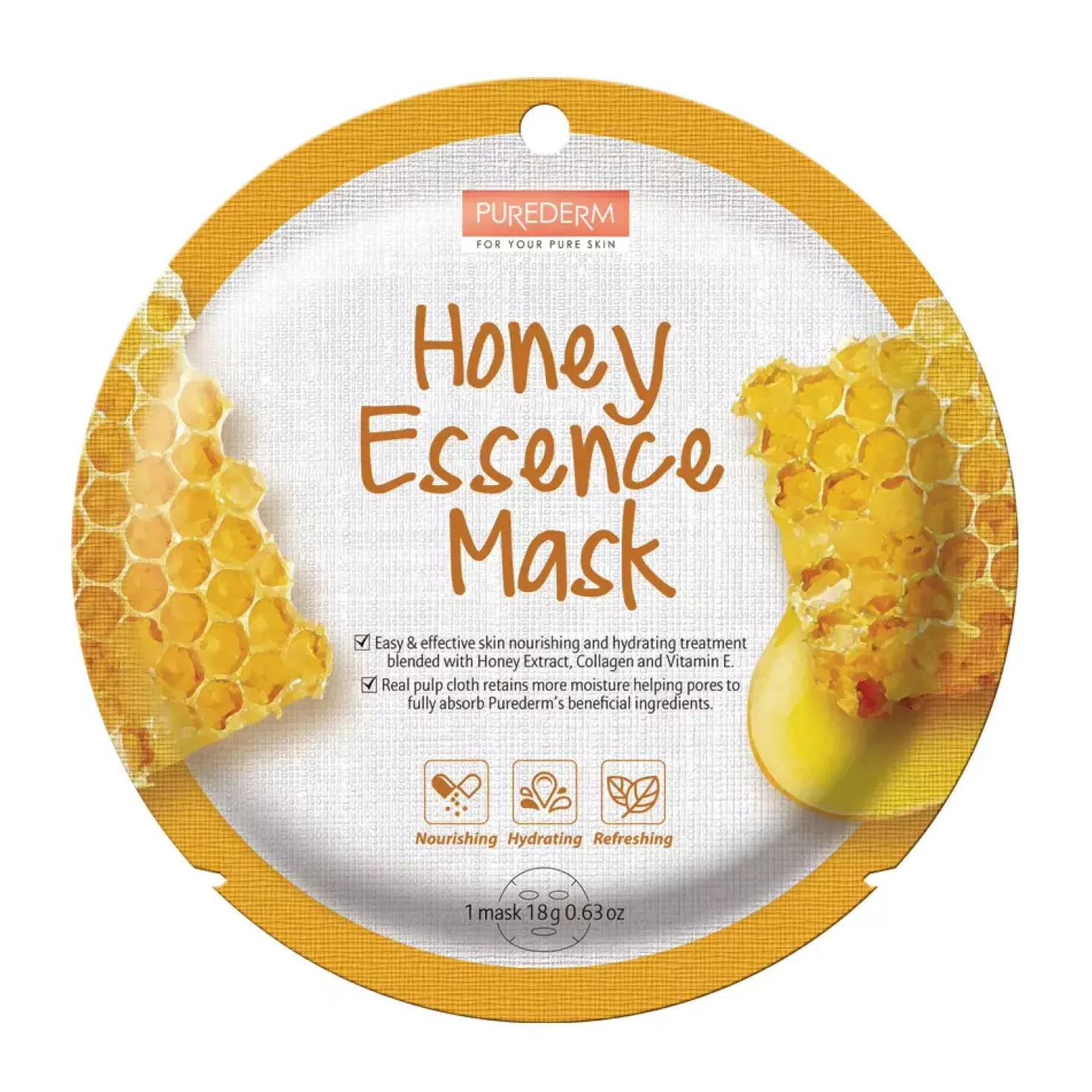 Purederm Honey Essence Mask-C 18 g