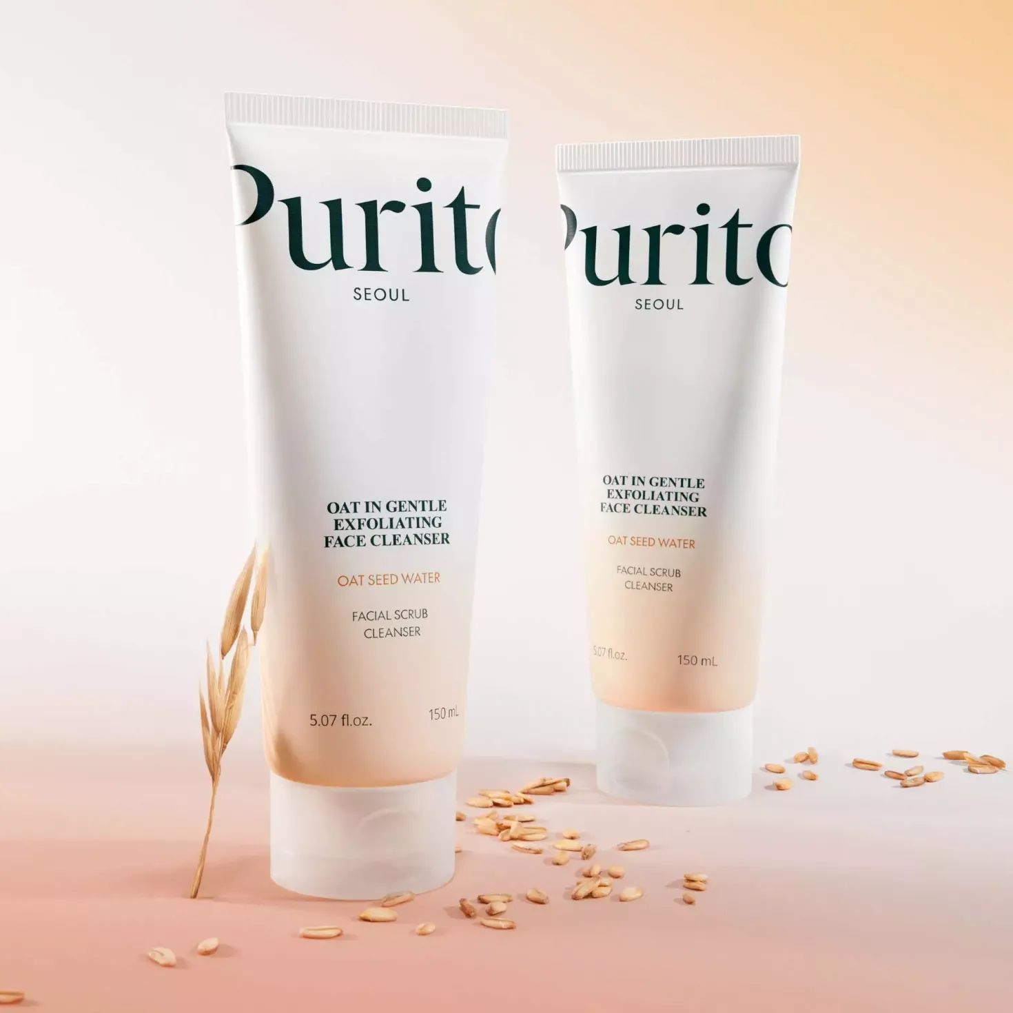 Purito Oat In Gentle Exfoliating Face Cleanser 150 ml