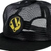 Pusher Cap Black Mesh