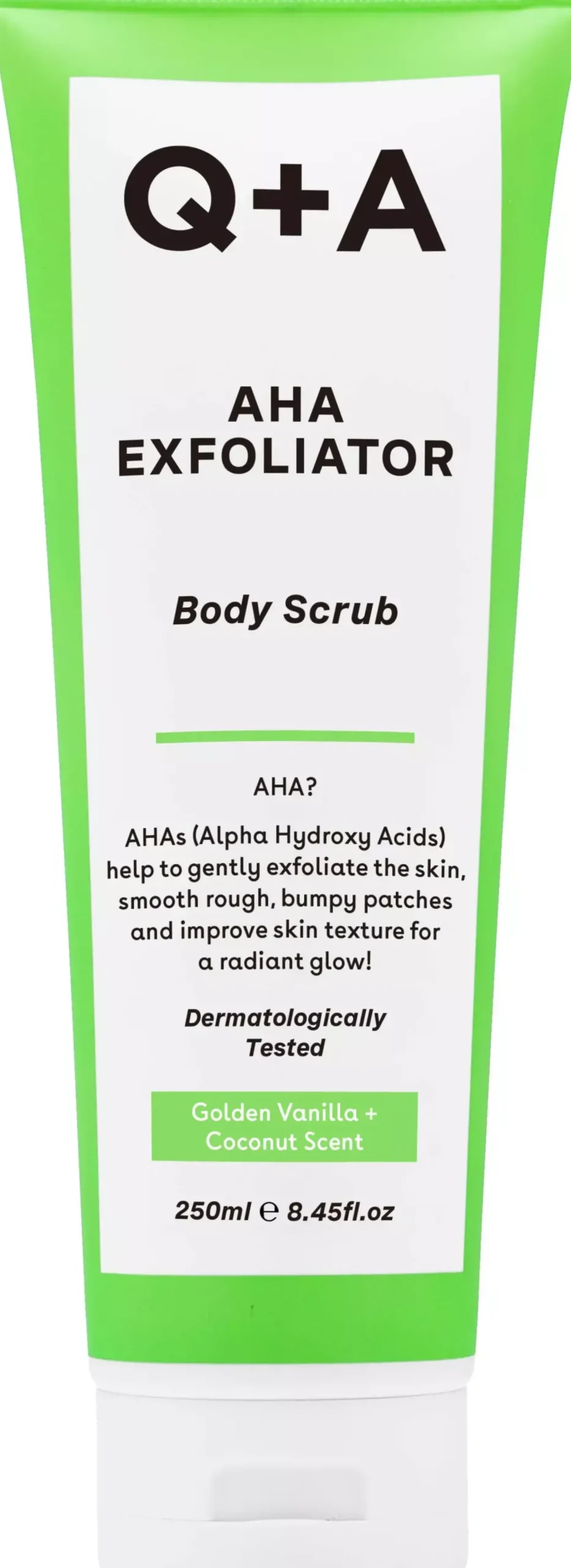 Q+A AHA Exfoliator Body Scrub 50 ml