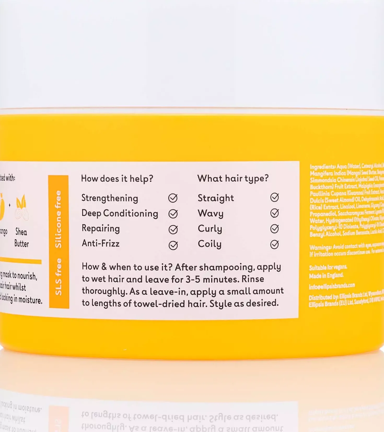 Q+A Intense Hydration Hair Mask 200 ml