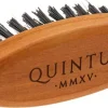Quintus MMXV Small Beard Brush Pearwood Firm Nylon and Horse Hair Mix