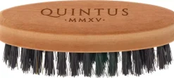 Quintus MMXV Small Beard Brush Pearwood Wild Boar Bristles