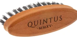 Quintus MMXV Small Beard Brush Pearwood Wild Boar Bristles