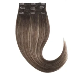 Rapunzel of Sweden Classic Clip-ins Straight / Light Volume / 3 pieces 40 cm Dark Ashy Blonde Balayage B2.6/10.8