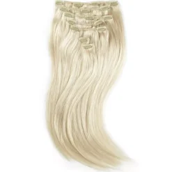 Rapunzel of Sweden Classic Clip-ins Straight / Medium Volume / 7 pieces 40 cm 10.10 Platinum Blonde