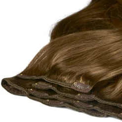 Rapunzel of Sweden Classic Clip-ins Straight / Medium Volume / 7 pieces 50 cm 1.2 Black Brown