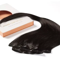 Rapunzel of Sweden Invisible Clip-ins Straight / Light Volume / 3 pieces 50 cm Dark Ashy Blonde Balayage B2.6/10.8