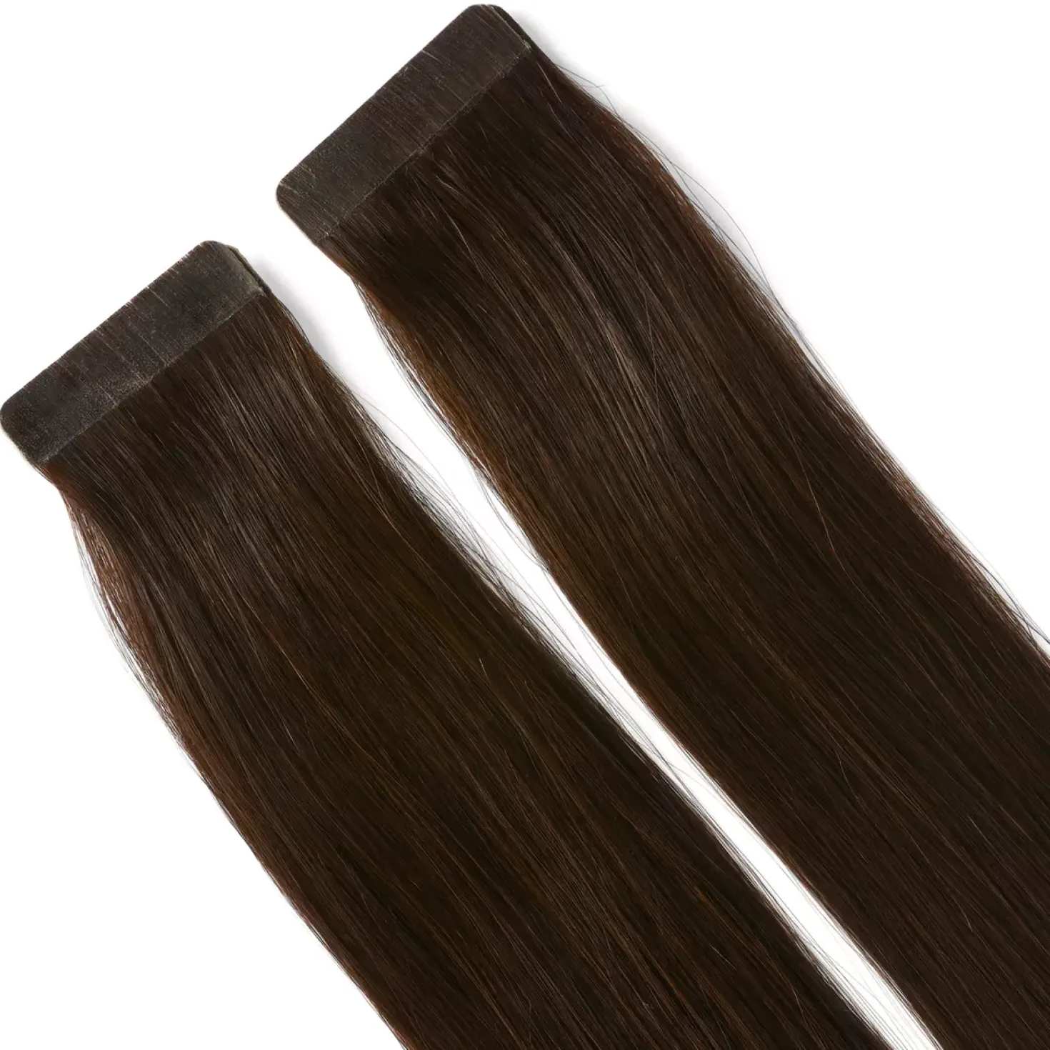 Rapunzel of Sweden Premium Tape Extensions Straight / Classic Tape 4 cm / 8 pieces50 cm 2.3 Chocolate Brown