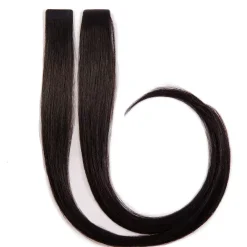 Rapunzel of Sweden Premium Tape Extensions Straight / Mixed Tapes 3 cm / 8 pieces 50 cm 1.2 Black Brown