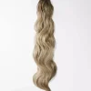 Rapunzel of Sweden Vegan Ponytail Beach Wave / Clip-in / Medium Volume 50 cm 2.3 Chocolate Brown