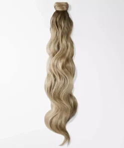 Rapunzel of Sweden Vegan Ponytail Beach Wave / Clip-in / Medium Volume 50 cm 2.3 Chocolate Brown