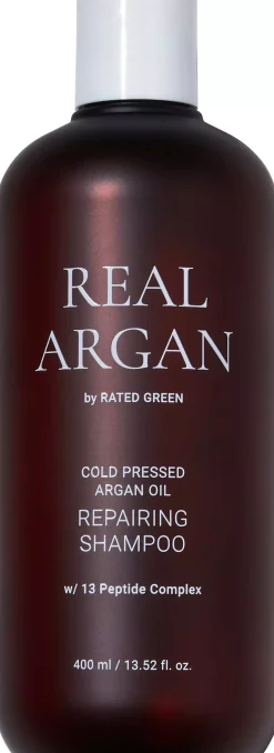 Rated GreenReal Argan Cold Pressed Argan Oil Repairing Shampoo 400 ml