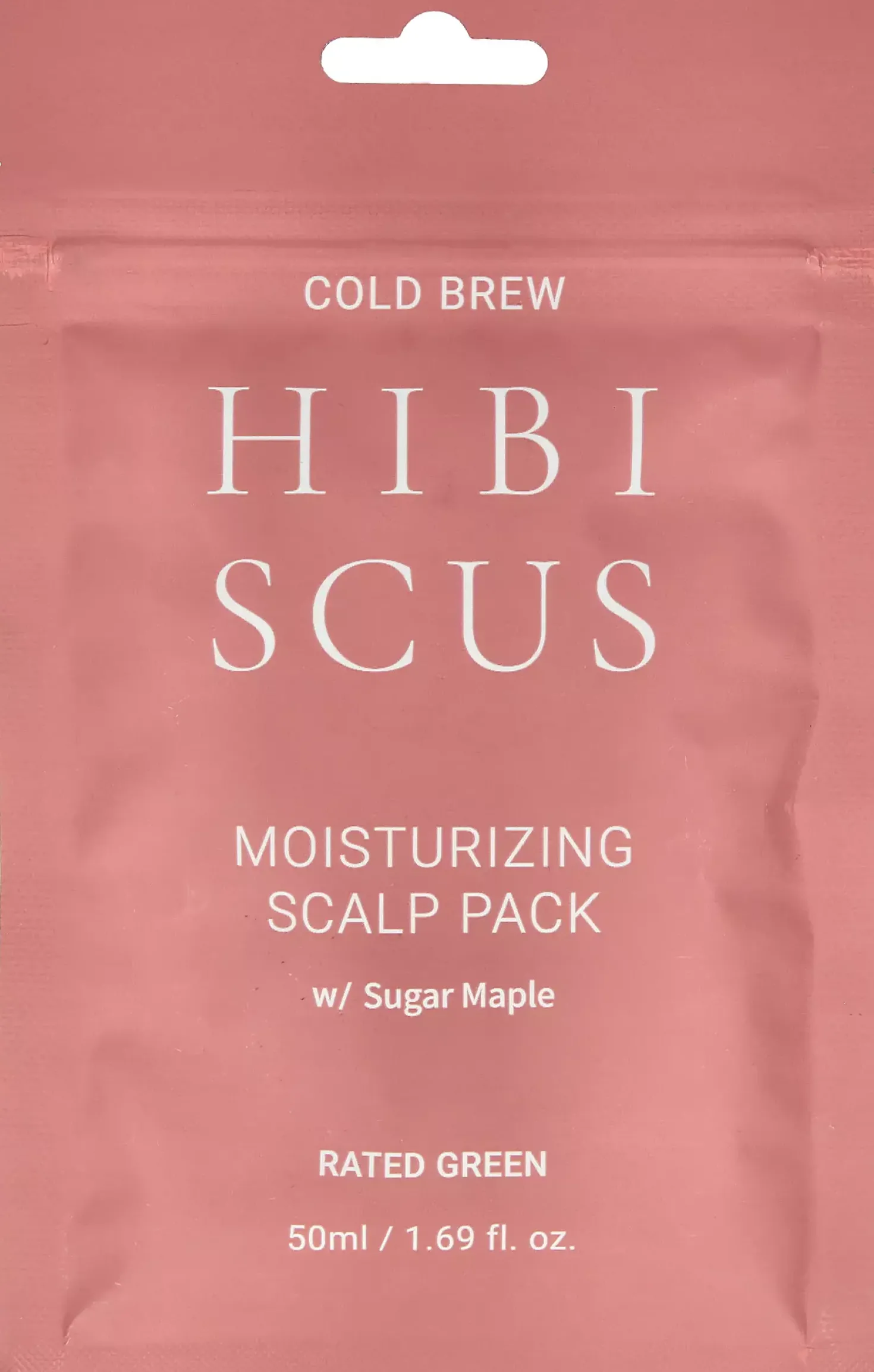 Rated GreenScalp Pack Cold Brew Hibiscus Moisturizing Scalp Pack w/ Sugar Maple 50 ml