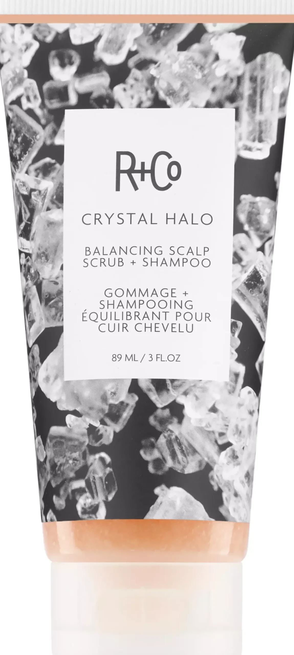 R+Co Crystal Halo Scalp Scrub+Shampoo 89 ml