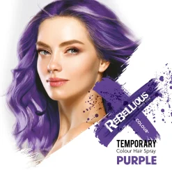 Rebellious Colour Hair Spray Blue