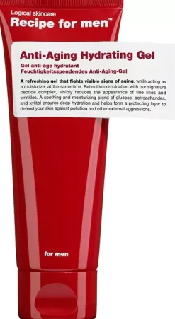 Recipe for men Anti Aging Hydrating Gel 75 ml