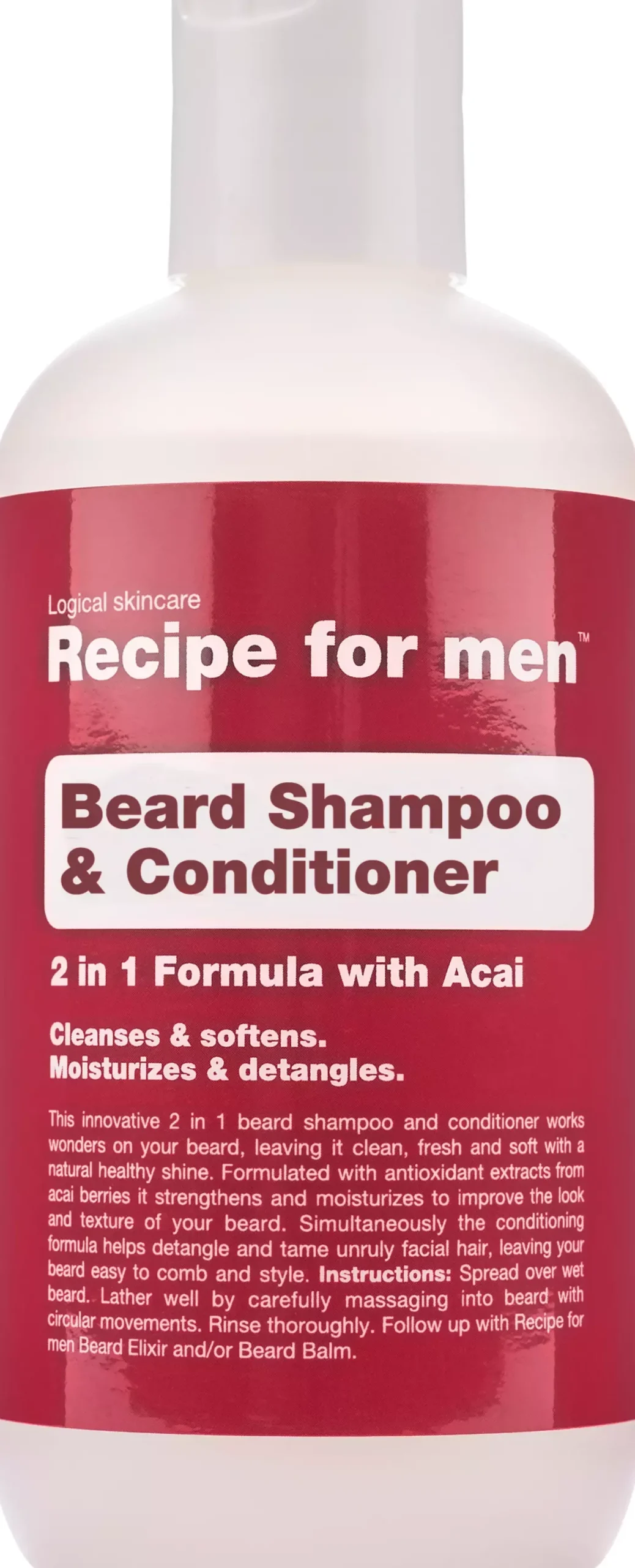 Recipe for men Beard Shampoo & Conditioner 250 ml
