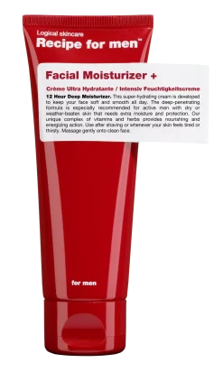 Recipe for men Facial Moisturizer + 75 ml