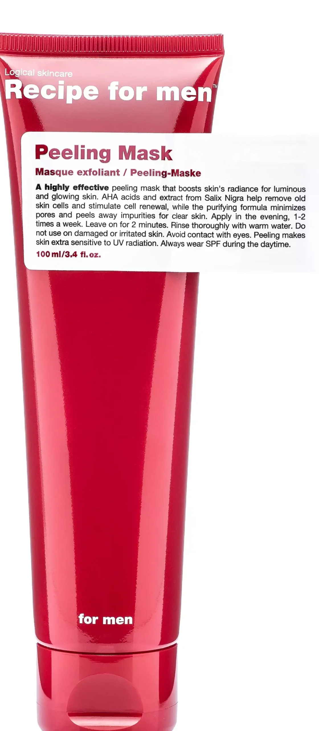 Recipe for men Peeling Mask 100 ml