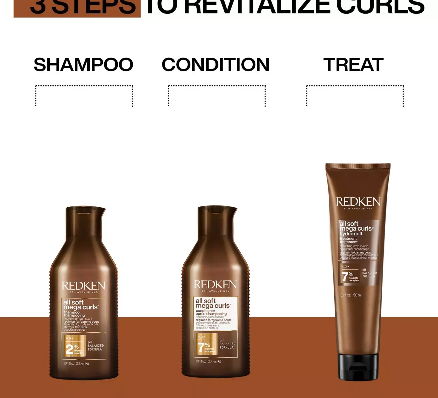 RedkenAll Soft Mega Curls Shampoo 300 ml