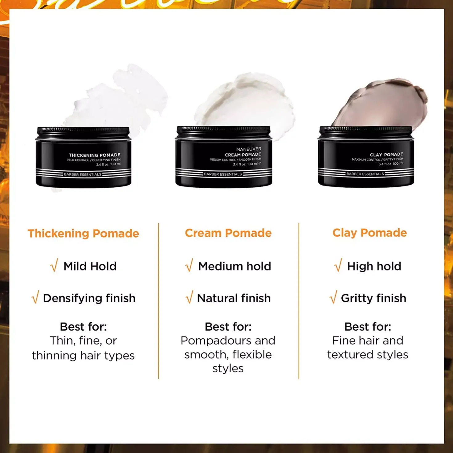 RedkenRedken Brews Maneuver Cream Pomade 100 ml