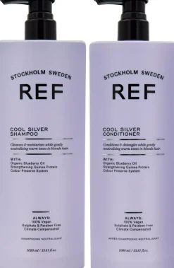 REF. Cool Silver Bundle Shampoo 1000 ml & Conditioner 1000 ml