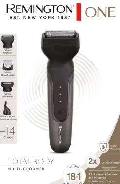RemingtonONE Total Body Multi-groomer PG780
