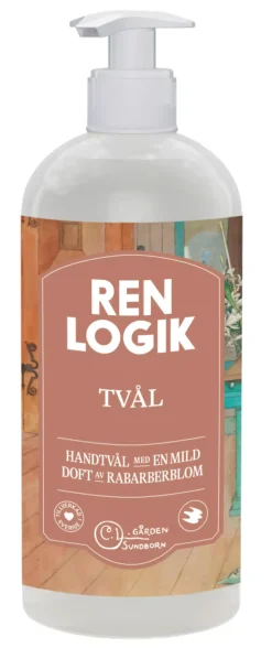 Ren Logik Liquid Soap Rhubarb Flower 500 ml