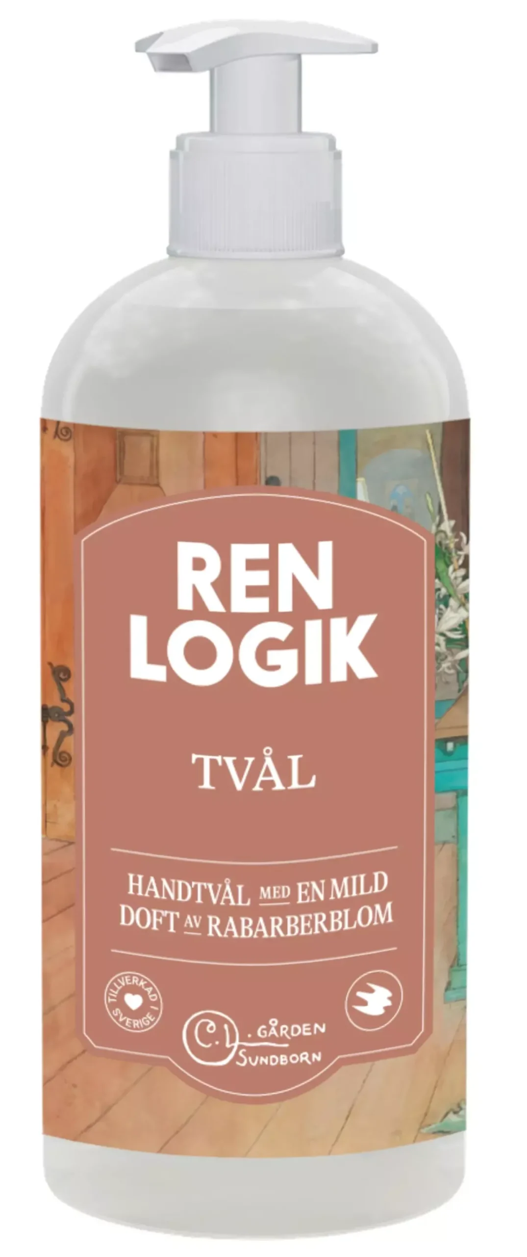 Ren Logik Liquid Soap Rhubarb Flower 500 ml