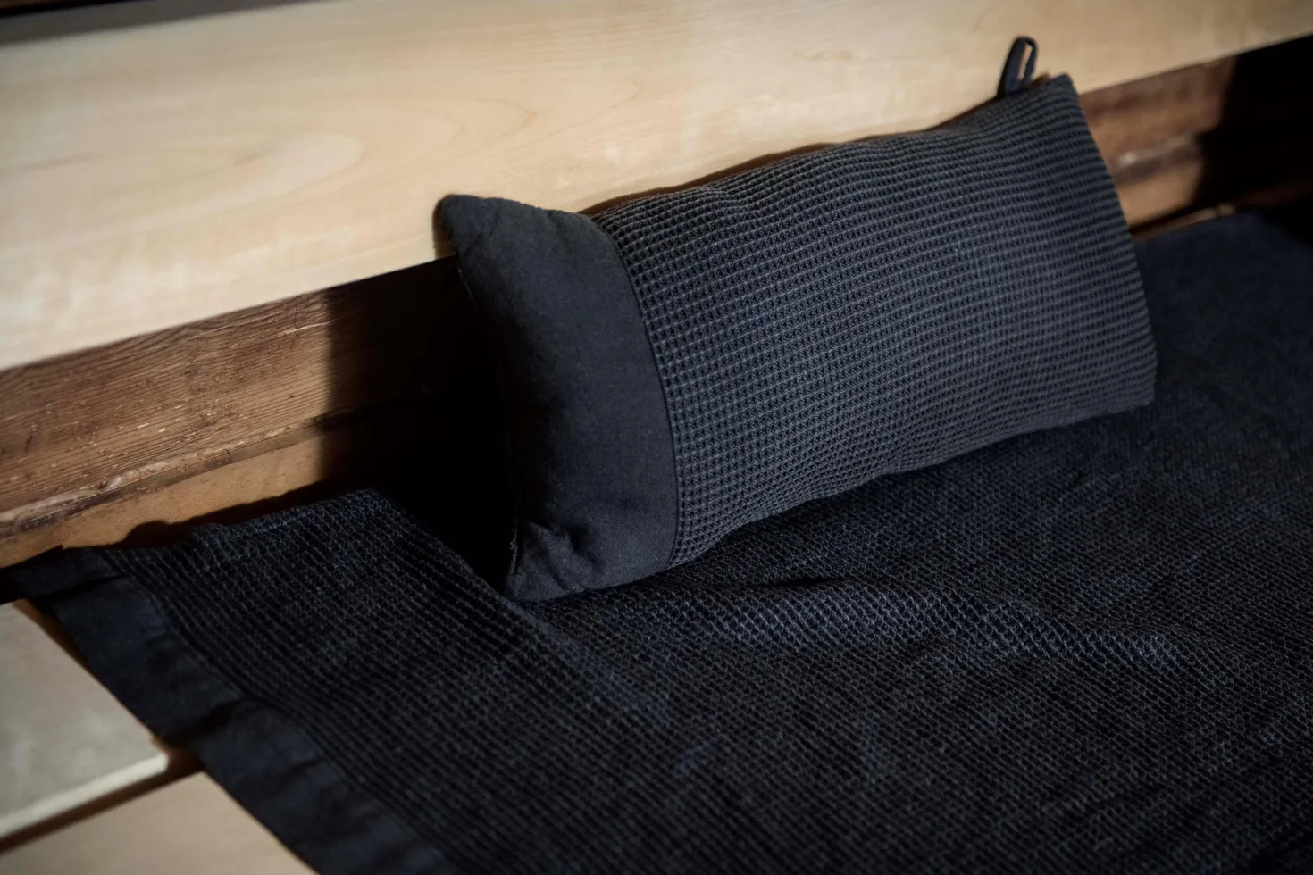 RentoKenno Seat cover 60x160 cm Black/Grey