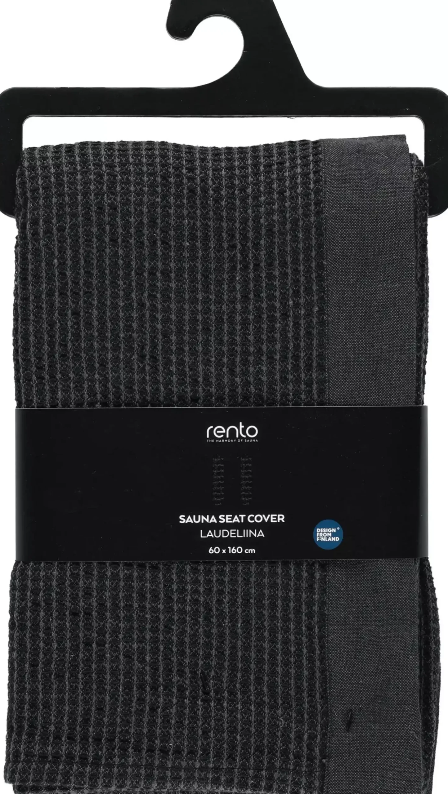 RentoKenno Seat cover 60x160 cm Black/Grey