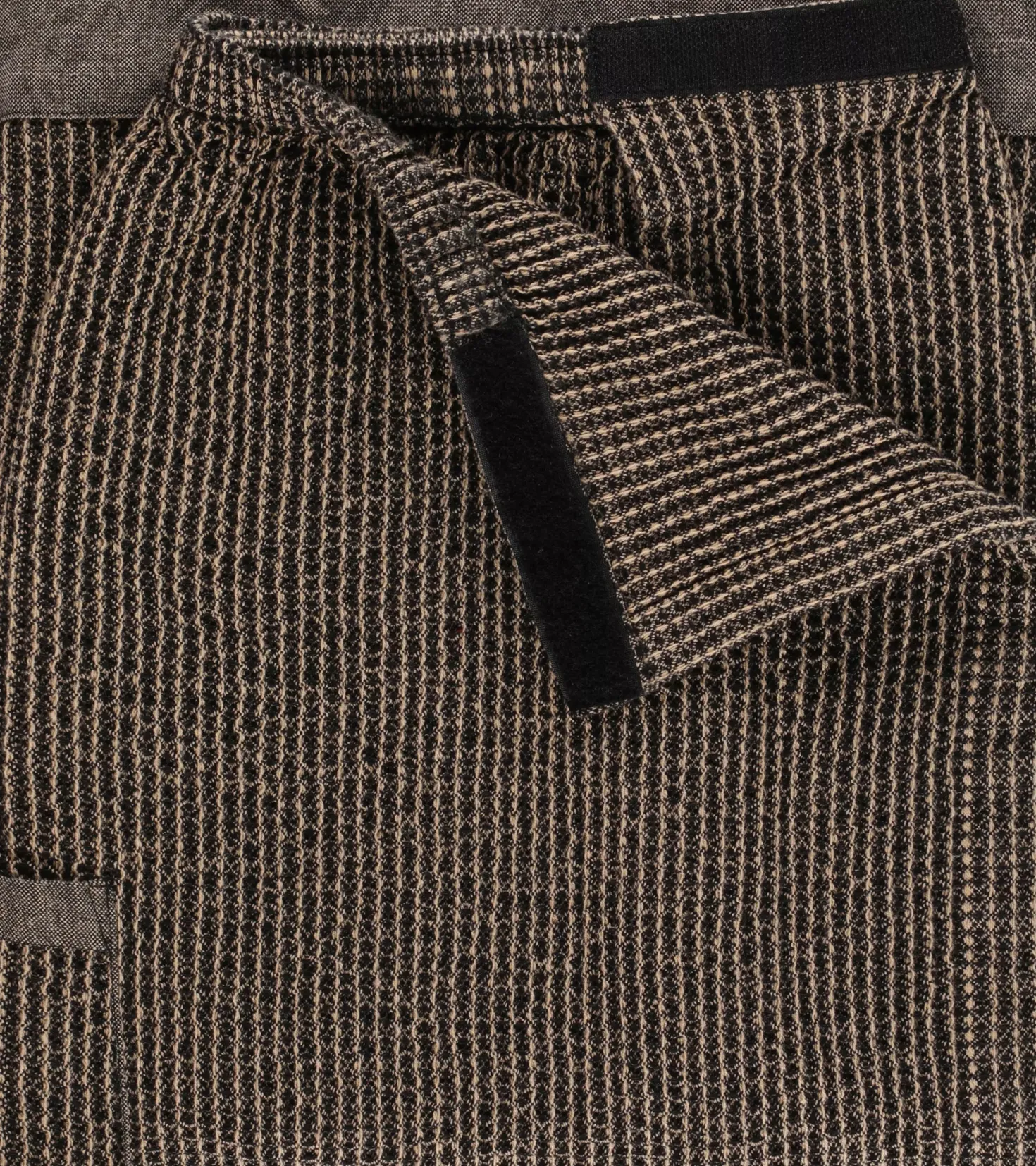 RentoKenno Waist towel 70x145 cm Black/Beige