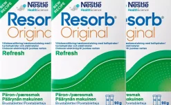 Resorb Fluid Replacement Pear Flavour 90g x3