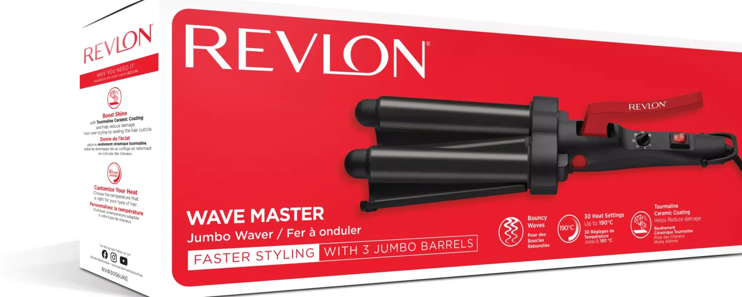 Revlon Tools Wave Master Jumbo Tong RVIR3056UKE