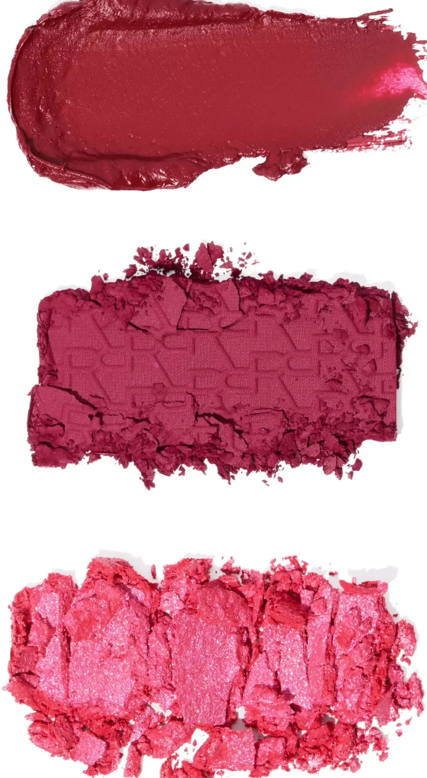 Revolution Beauty London Blush Icon Palette Hot Pink Flag