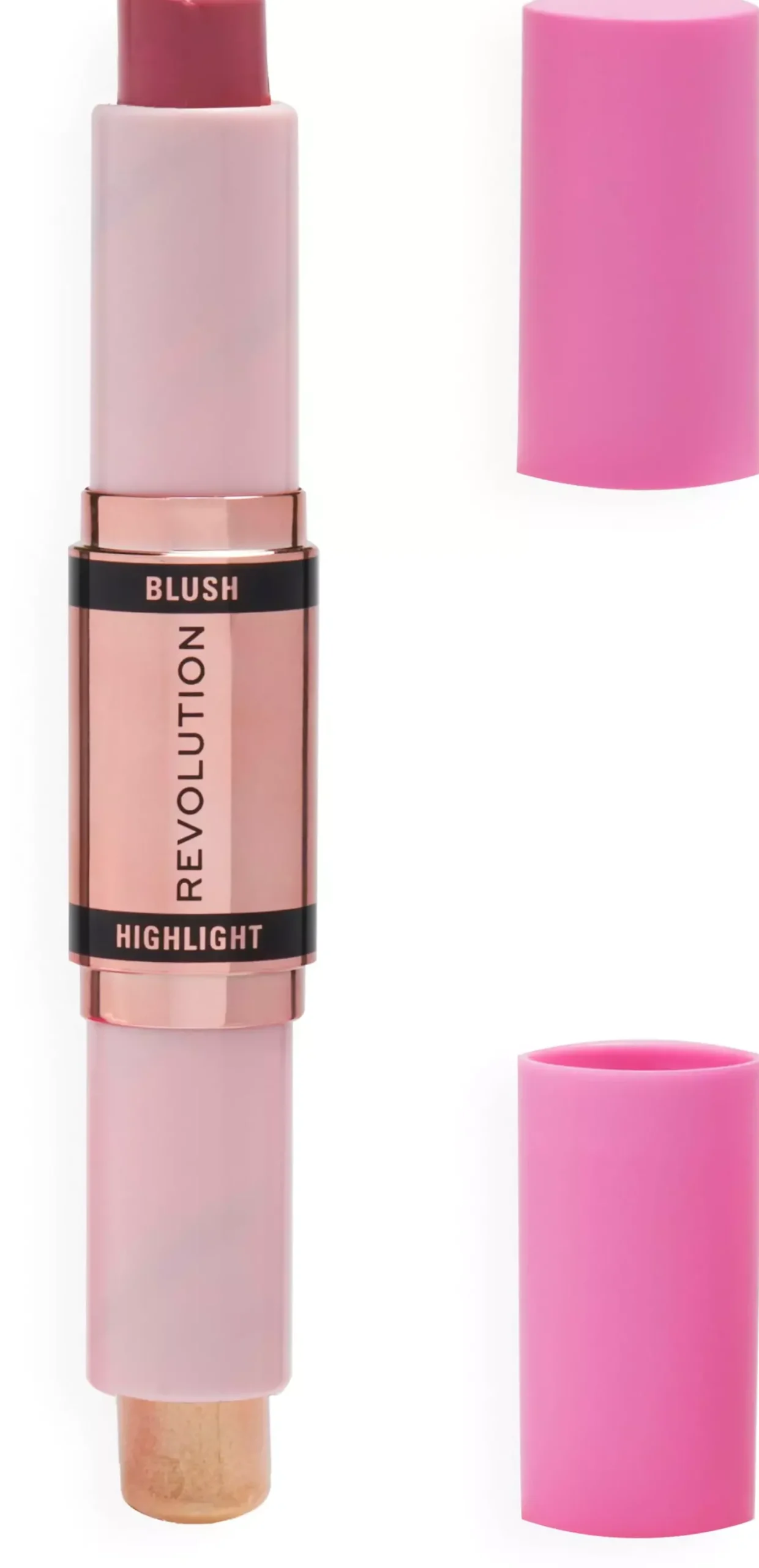 Revolution Beauty London Blush & Highlight Stick Mauve Glow