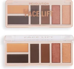 Revolution Beauty London Face Lift Palette Tan to Deep 10 g