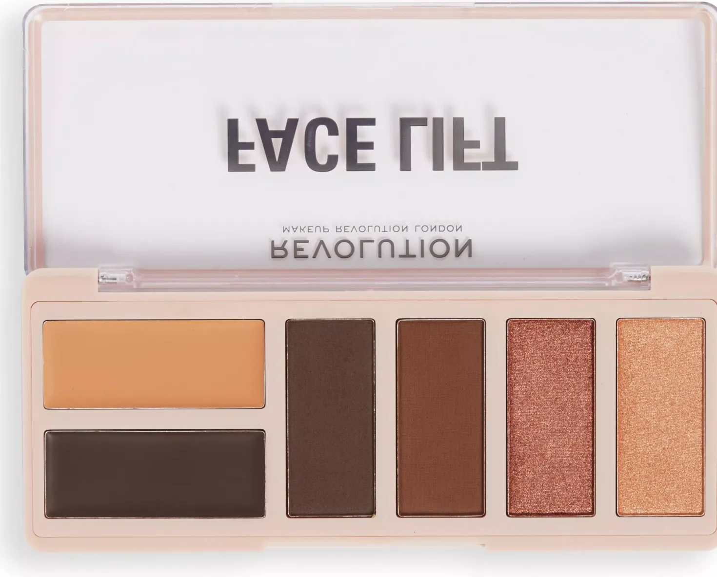 Revolution Beauty London Face Lift Palette Tan to Deep 10 g