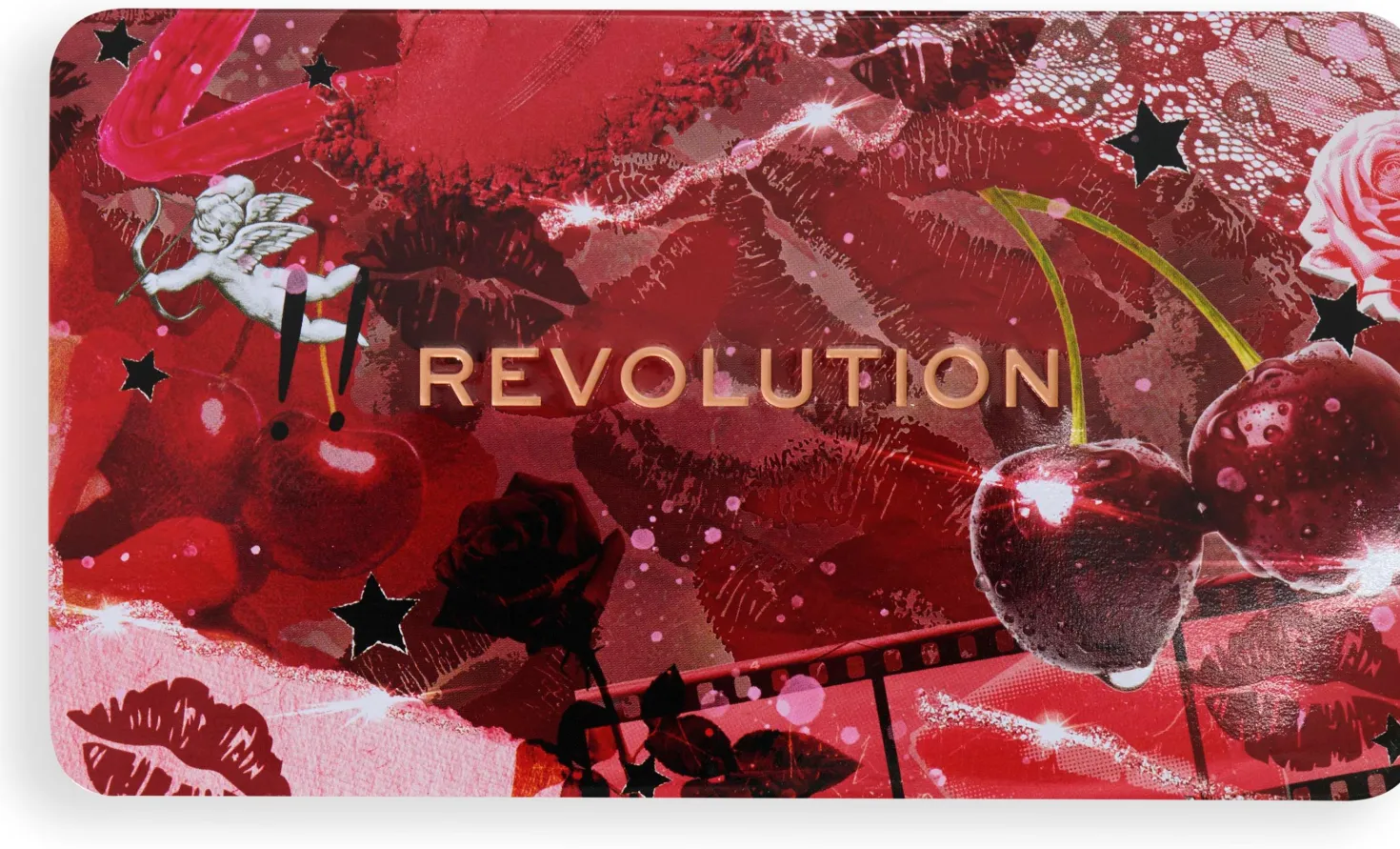 Revolution Beauty London Forever Flawless Palette Cherry Rebel Red