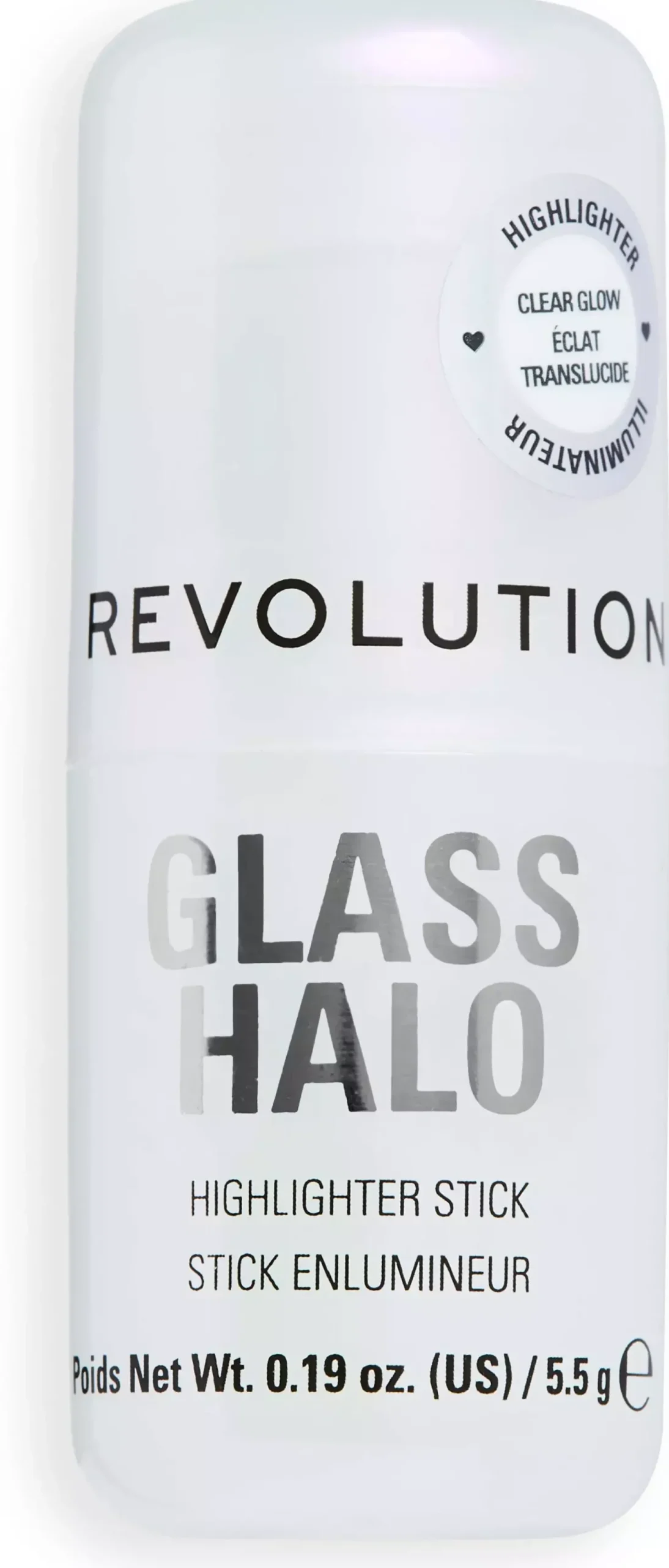 Revolution Beauty London Glass Halo Highlighter Stick Rose Glow