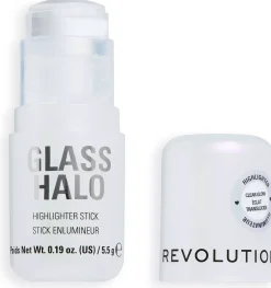 Revolution Beauty London Glass Halo Highlighter Stick Rose Glow