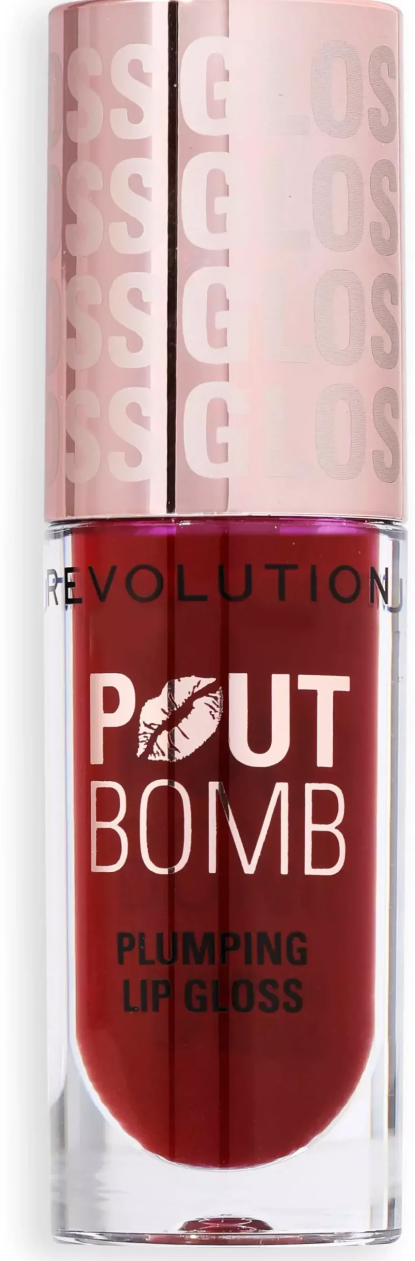 Revolution Beauty London Pout Bomb Plumping Gloss Espresso Cool Nude