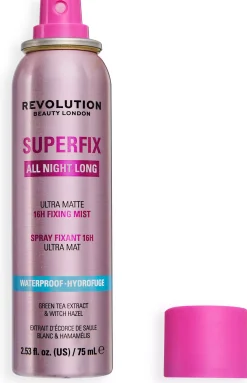 Revolution Beauty London Superfix All Night Long Waterproof Fixing Mist 150 ml