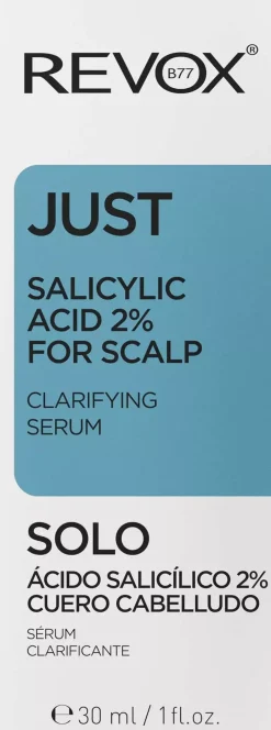 Revox B77JUST Salicylic Acid 2% For Scalp 30 ml