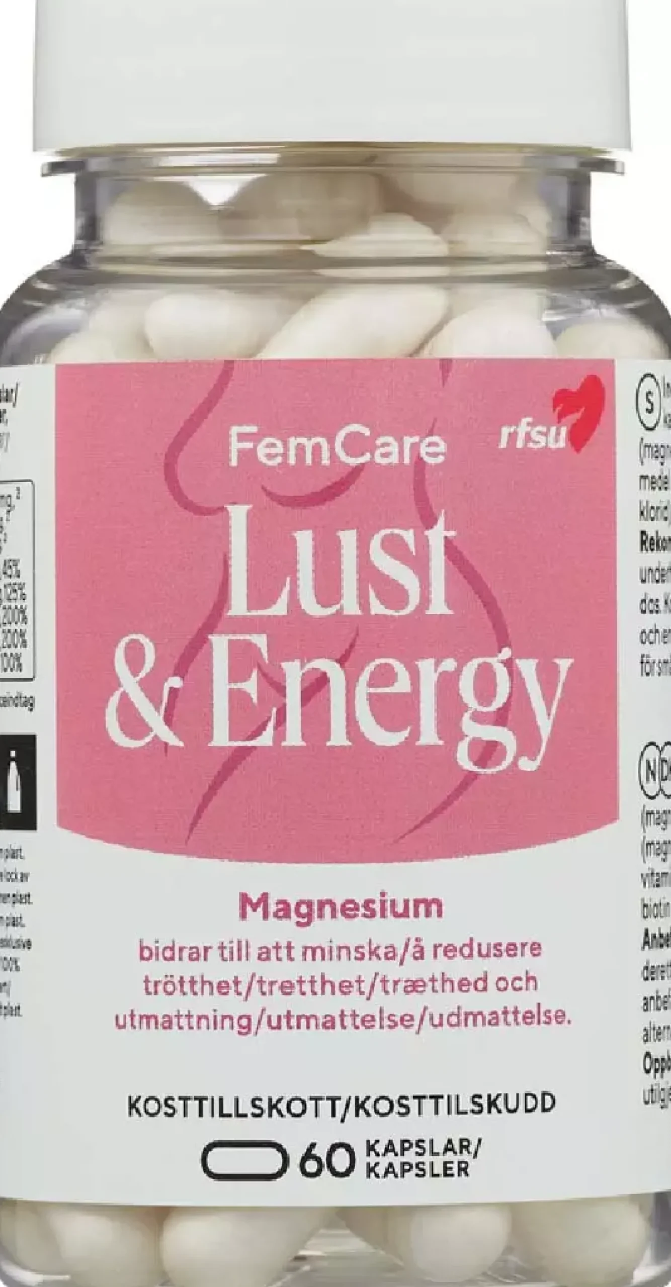 RFSU FemCare Lust & Energy 60 stk