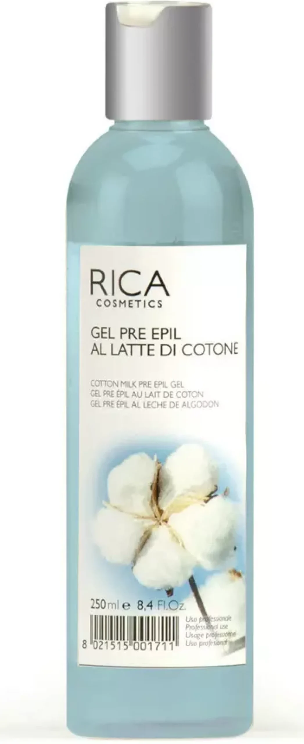 RICA Forbehandlings Gel før voksing 250 ml